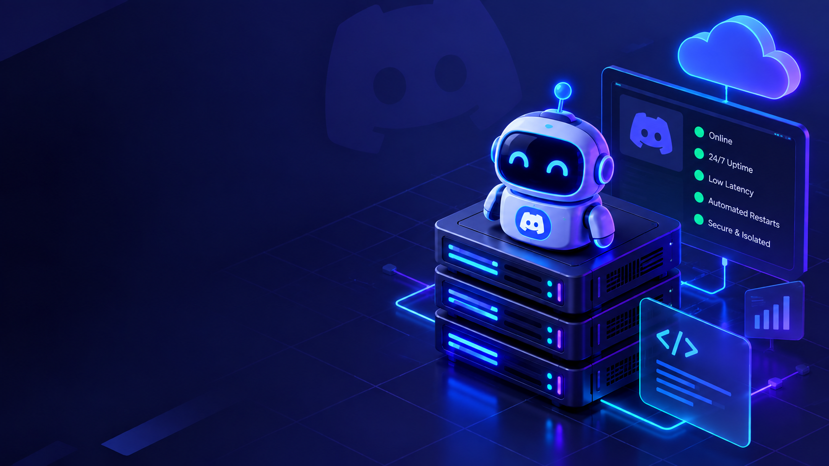 Keep your Discord Bots online 24/7